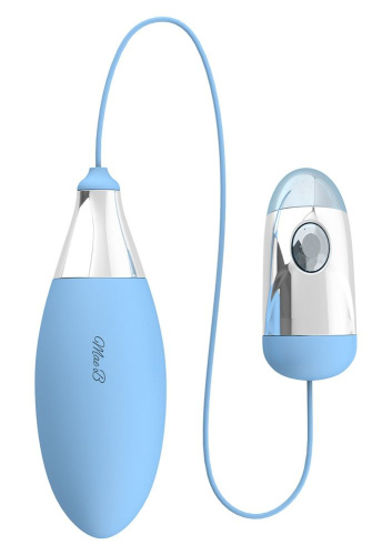 Голубой вибростимулятор Soft Touch Stimulator - 10 см. фото 2