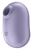 Сиреневый вакуумный вибростимулятор клитора Satisfyer Pro To Go 2