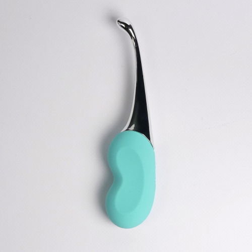 Бирюзовый клиторальный вибростимулятор Youvic фото 5 Бирюзовый клиторальный вибростимулятор Youvic фото 5