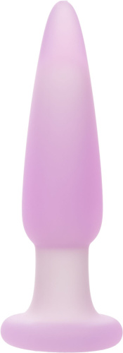 Сиреневая анальная пробка Slender Probe с вибрацией - 11,5 см. Сиреневая анальная пробка Slender Probe с вибрацией - 11,5 см.