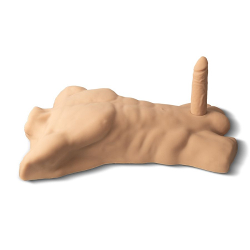 Телесный мужской торс с фаллоимитатором SILEXD Apollo L 7 фото 2