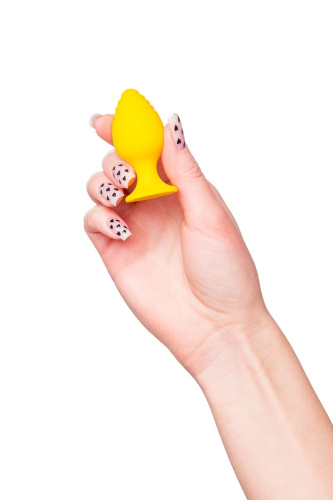 Желтая анальная втулка Riffle - 6 см. фото 5 Желтая анальная втулка Riffle - 6 см. фото 5