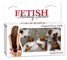 Наручники с искусственным леопардовым мехом Original Furry Cuffs
