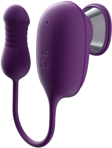 Фиолетовый женский стимулятор Nebula Orbit фото 5
