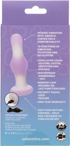 Сиреневая вибропробка Bulb Probe - 10,2 см. фото 6