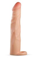 Телесная насадка-удлинитель Fortitude с подхватом - 17,7 см.