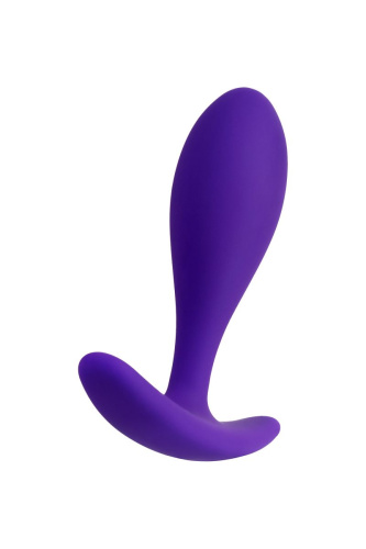 Фиолетовая удлиненная анальная втулка  - 7,2 см. фото 2