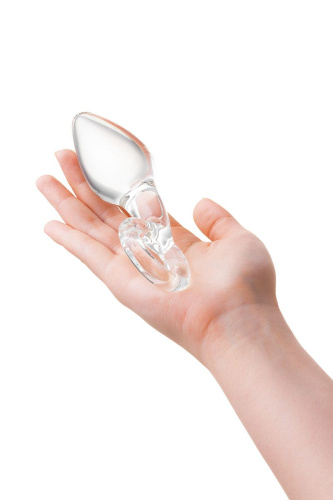 Прозрачная анальная втулка из стекла - 14,5 см. фото 3 Прозрачная анальная втулка из стекла - 14,5 см. фото 3