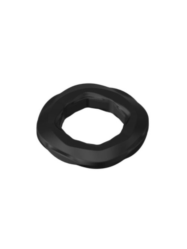 Черные эрекционное кольцо №06 Cock Ring фото 5