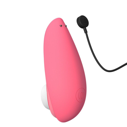 Розовый бесконтактный клиторальный стимулятор Womanizer Liberty 2 фото 5