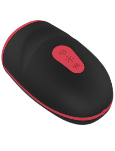 Черно-красный вибромастурбатор с нагревом Small Mood фото 3 Черно-красный вибромастурбатор с нагревом Small Mood фото 3