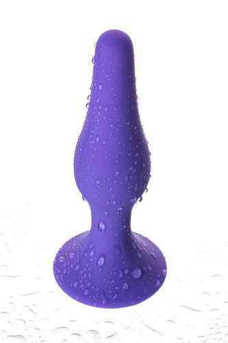 Фиолетовая анальная втулка Toyfa A-toys - 12,5 см. фото 6