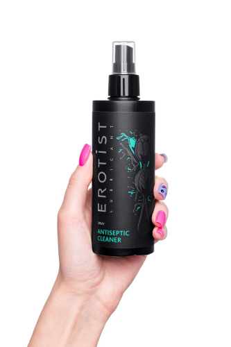 Антибактериальное средство Erotist Antiseptic Cleaner - 250 мл. фото 4 Антибактериальное средство Erotist Antiseptic Cleaner - 250 мл. фото 4