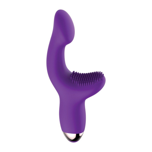 Фиолетовый массажёр для G-точки G-Spot Pleaser - 19 см. фото 3