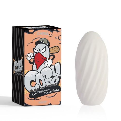 Белый мастурбатор Alpha Masturbator Pleasure Pocket фото 2