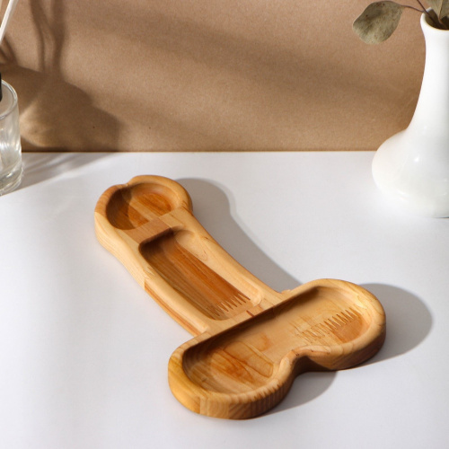 Деревянное блюдо для подачи в форме члена (25 х 16,5 х 1,7 см) фото 4