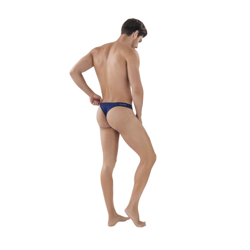 Темно-синие мужские трусы-тонги Venture Thong фото 3