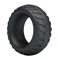 Черное эрекционное кольцо Dilson