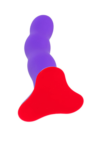 Фиолетовый фаллоимитатор Stubs Bouncer - 18,5 см. фото 3