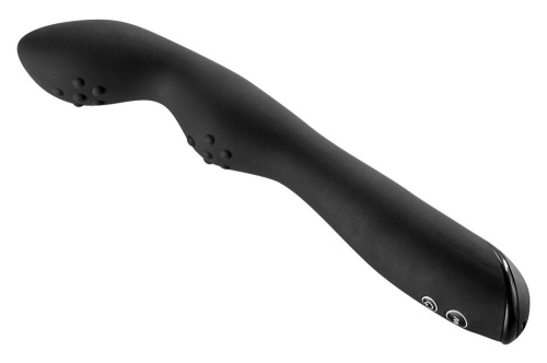 Черный вибромассажер простаты P-Spot - 23,5 см. фото 4 Черный вибромассажер простаты P-Spot - 23,5 см. фото 4