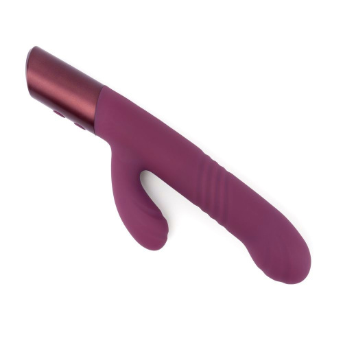 Фиолетовый вибратор Selove Thrusty - 24,4 см. фото 2