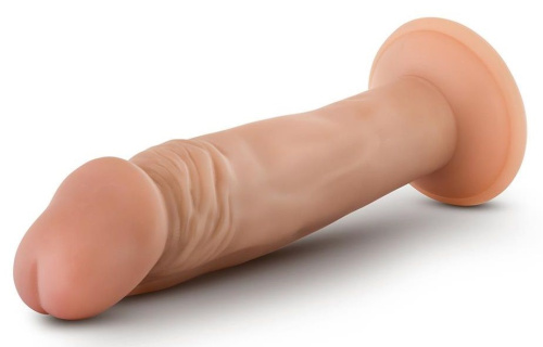 Телесный фаллоимитатор-реалистик 6 Inch Posable Dildo - 16,5 см. фото 3