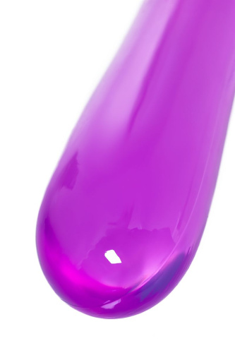 Фиолетовый двусторонний фаллоимитатор Tanza - 27,5 см. фото 9