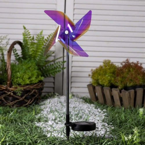 Садовый светильник на солнечной батарее «Ветерок» фото 3