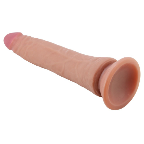 Карамельный фаллоимитатор с эффектом скользящей кожи Kable - 21 см. фото 4