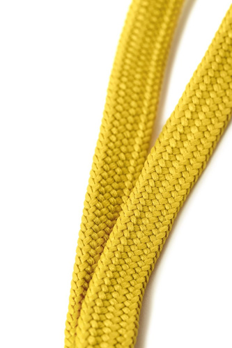 Желтая вибропуля на ремешке - 5,5 см. фото 4