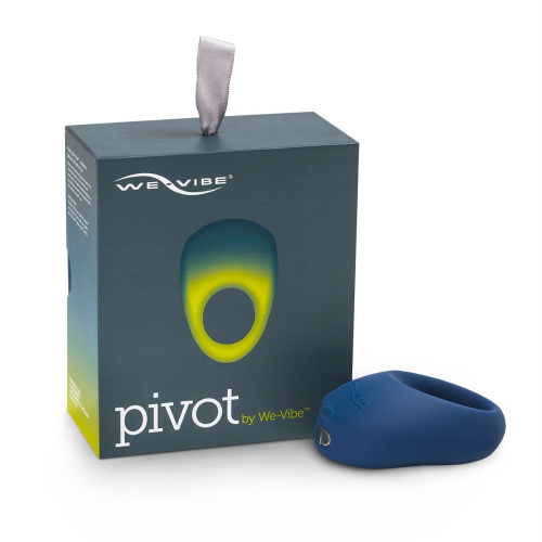 Синее эрекционное виброкольцо We-vibe Pivot фото 5