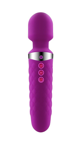 Фиолетовый wand-вибратор Be Wanded - 20 см. фото 2