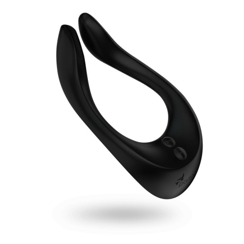 Чёрный многофункциональный стимулятор для пар Satisfyer Endless Joy фото 3