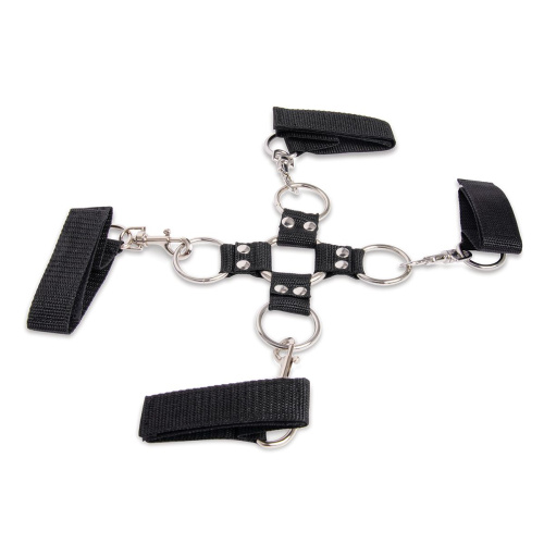 Набор для фиксации из 7 предметов Hogtie & Ball Gag Kit фото 3