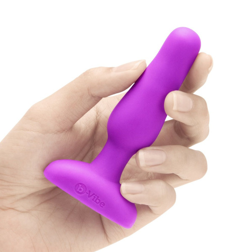 Анальная вибропробка NOVICE REMOTE CONTROL PLUG FUCHSIA - 10,2 см. фото 3