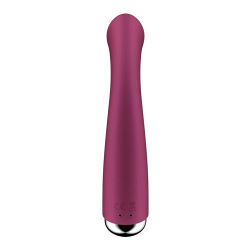 Сливовый вибратор для G-точки Spinning G-Spot 1 - 17 см. фото 6