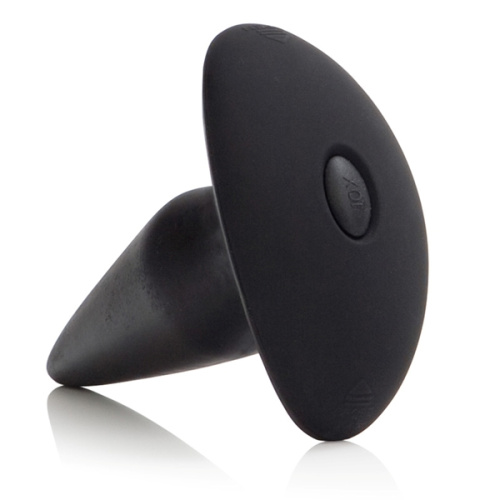 Чёрная анальная вибропробка 10 Function Risque Prober - 14,5 см. фото 4