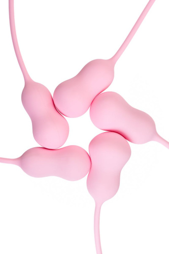 Набор из 5 розовых вагинальных шариков Tulips фото 9