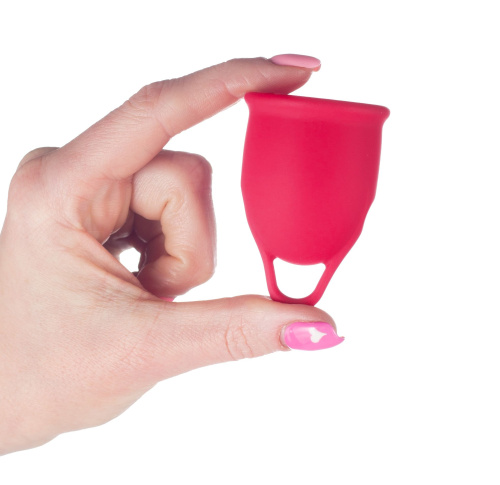 Красная менструальная чаша Iona S фото 4