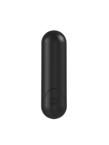Черная перезаряжаемая анальная пробка №08 Cone-shaped butt plug - 13,5 см. фото 6