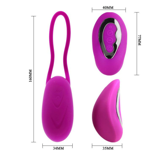 Виброяйцо с дистанционным управлением Dave фото 4