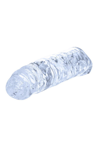 Прозрачная насадка-удлинитель Length Enhancer с подхватом - 27 см. фото 3