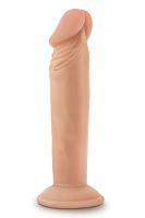 Телесный фаллоимитатор-реалистик 6 Inch Posable Dildo - 16,5 см.