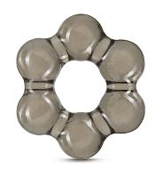 Дымчатое эрекционное кольцо Stay Hard Thick Bead Cock Ring