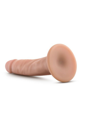 Телесный фаллоимитатор на присоске 5.5 Inch Cock With Suction Cup - 14 см. фото 2