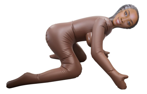 Темнокожая надувная секс-кукла фото 2