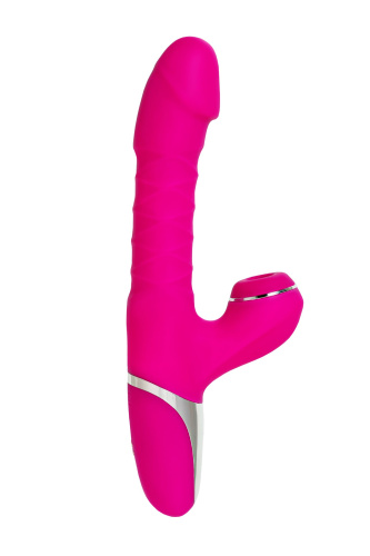 Розовый вибратор с вакуум-волновой стимуляцией клитора To-Frolly - 21,5 см. фото 4 Розовый вибратор с вакуум-волновой стимуляцией клитора To-Frolly - 21,5 см. фото 4