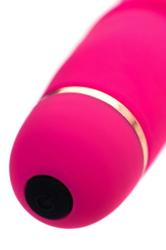 Розовый ребристый вибратор Capy - 17,4 см. фото 9