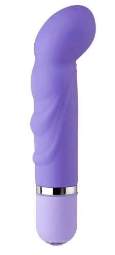 Фиолетовый мини-вибратор с загнутым кончиком NEON VIBE ROCKER PURPLE - 10,2 см. Фиолетовый мини-вибратор с загнутым кончиком NEON VIBE ROCKER PURPLE - 10,2 см.