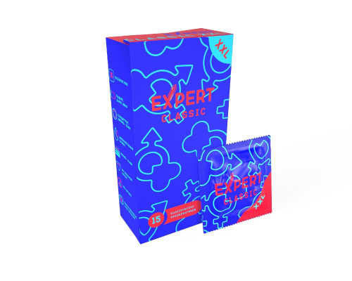 Презервативы увеличенного размера Expert Classic XXL - 15 шт. фото 2